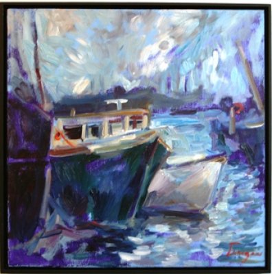 Traeger di Pietro - Menemsha Boats #2