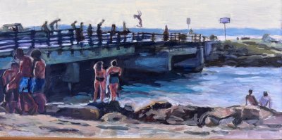 Christine Cathers-Donohue - Jaws Bridge Spectators