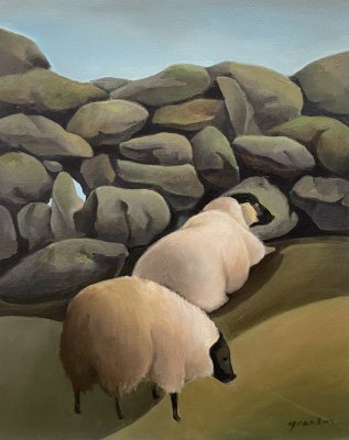 Anne Grandin - Quiet Day in the Pasture