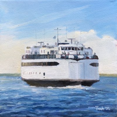 Teek Eaton - Koch - Ferry Islander Comingn Down the Sound
