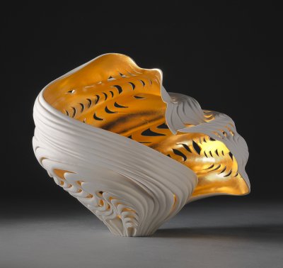 Jennifer McCurdy - Gilded Cave Vessel