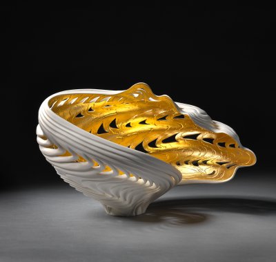 Jennifer McCurdy - Gilded Cave Vessel