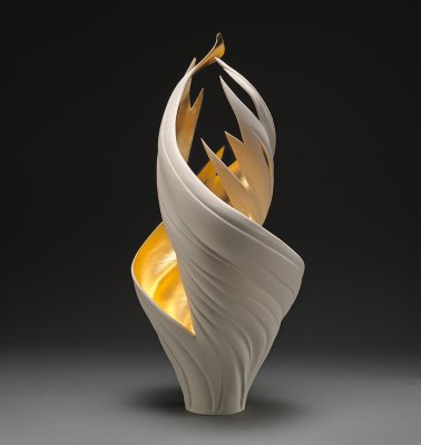 Jennifer McCurdy - Gilded Wing Vessel