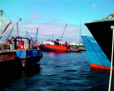 Louisa Gould - Red Tugboat