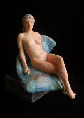 Ann Rozhon - Lounging Nude 