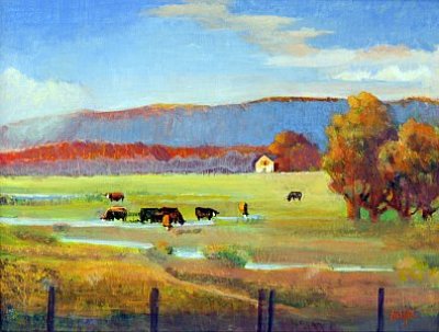 Maya Farber - Cows in the Pature