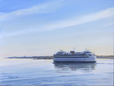Teek Eaton - Koch - Morning Ferry Ride on the Islander