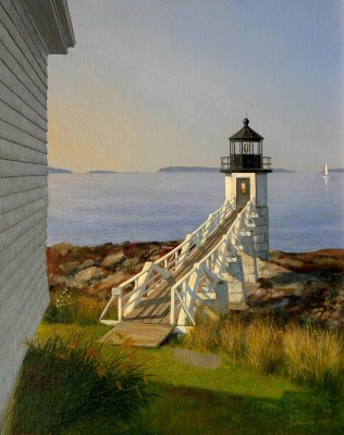 Larry Johnston ASMA - Morning Light at Marshall Point