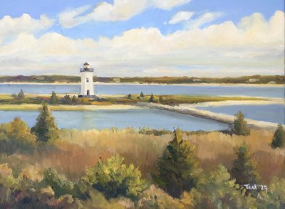 Teek Eaton - Koch - Off-Season at Edgartown Lighthouse