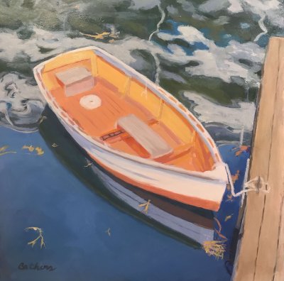 Christine Cathers-Donohue - Orange Boat 