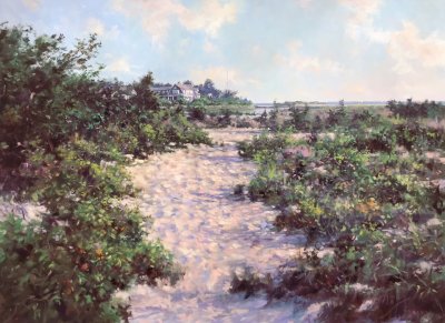 Paul Beebe - Morning Beach Walk, Edgartown