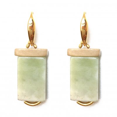 Irene Wood - Plateau Earrings