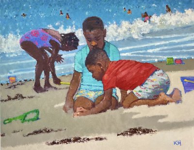 Kate Huntington - Playing by the Water