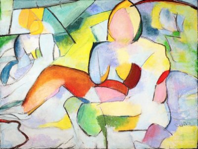 Roberta Gross - Reclining Nude