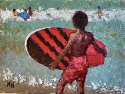 Kate Huntington - Red on Red