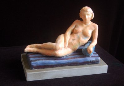 Ann Rozhon - Resting Nude 