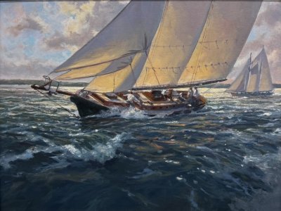Paul Beebe - Sailing on Vineyard Sound