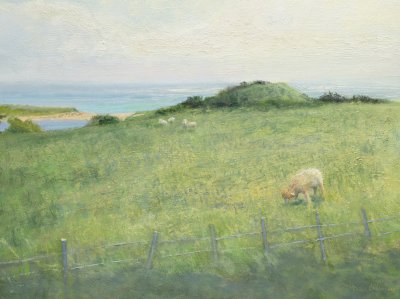 Carol Caradimos - Sheep and the Sea