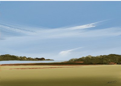 Rick Fleury - Squib II   Squibnocket Pond, Chilmark