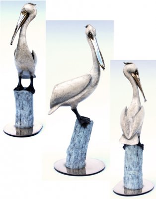 Brian Arthur - Pelican on Piling