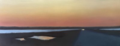 Christie Scheele - Sunset on Beach Road