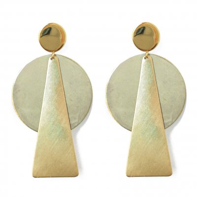 Irene Wood - Taurus Earrings (Sage)