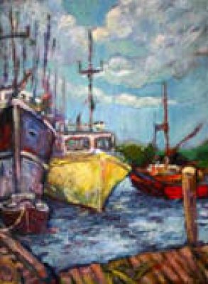 Traeger di Pietro - Menemsha Boats # 3