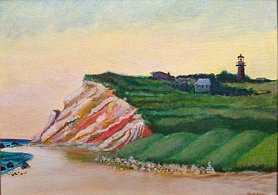 William Buckley - Cliffs from Philbin Beach