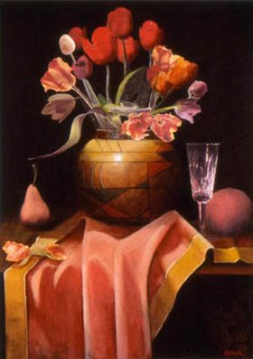 Maya Farber  - Tulips and Melons 