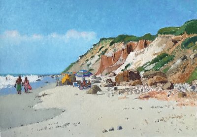 Kate Huntington - Walking the Beach at Aquinnah