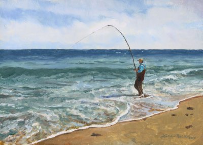 Linda Besse - Wasque Fishing