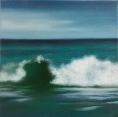Christie Scheele - Wave with Big Surf