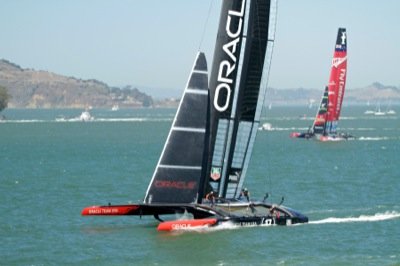 Louisa Gould  - America's Cup 2013