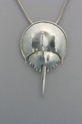 Kathleen Tackabury  - Horseshoe Crab with Chain