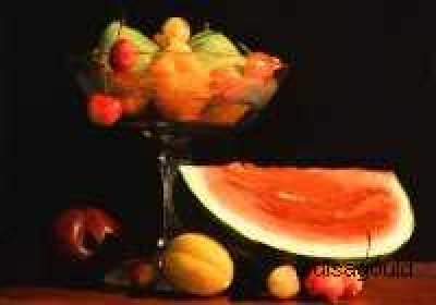 Louisa Gould - Fruit Bowl & Watermelon