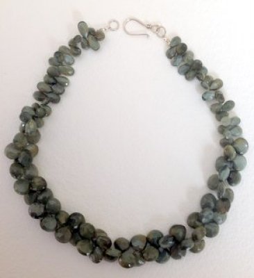Joan Rusitzky - Faceted Cat's Eye Beads