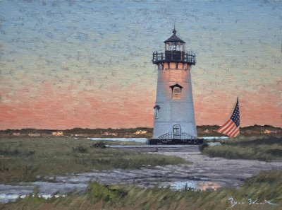 Ryan Black - Last Color of the Day, Edgartown Light