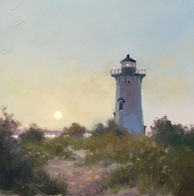 Paul Beebe - Morning Haze at Edgartown Light