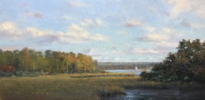 Paul beebe - Early Fall Lake Tashmoo