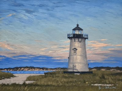 Ryan Black - Summer Evening, Edgartown Light