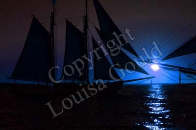 Louisa Gould - Full Moon Sail, Alabama and Amistad