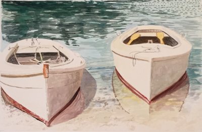 Carol Rowan - Two Dinghies