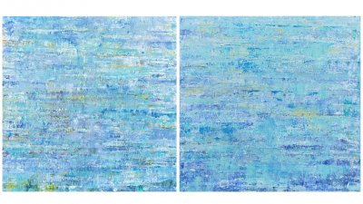 Joe McCarthy - MV Reflections 25-2 and Reflections 25-1 Diptych