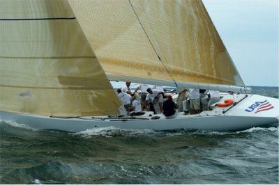 Louisa Gould - Edgartown 12 Meter Regatta 2011