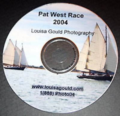 Louisa Gould - Race of gaff rigged boats on Vineyard waters