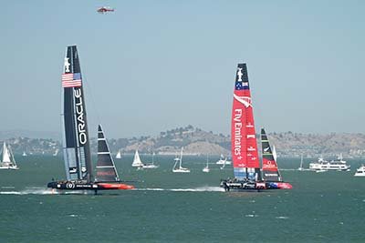 Louisa Gould - America's Cup 2013
