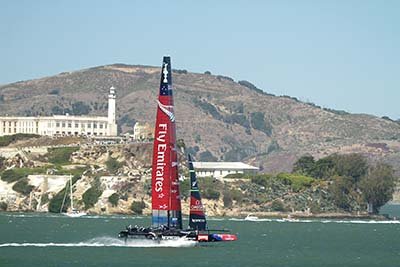 Louisa Gould - America's Cup 2013