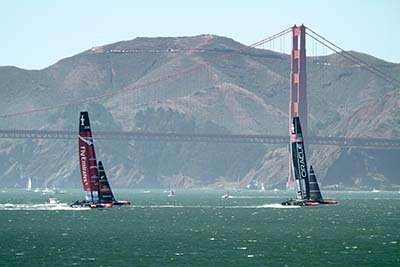 Louisa Gould - America's Cup 2013