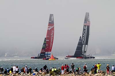 Louisa Gould - America's Cup 2013