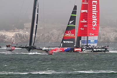 Louisa Gould - America's Cup 2013